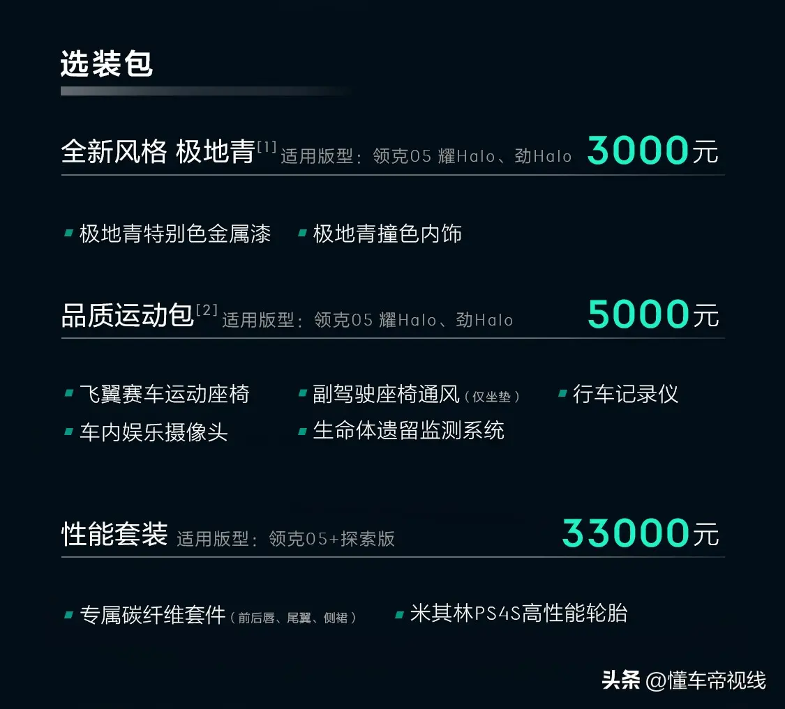 新车 | 18.68万元起，同时推出燃油/插电车型，新款领克05家族上市(图2)