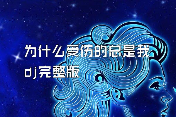 为什么受伤的总是我dj完整版